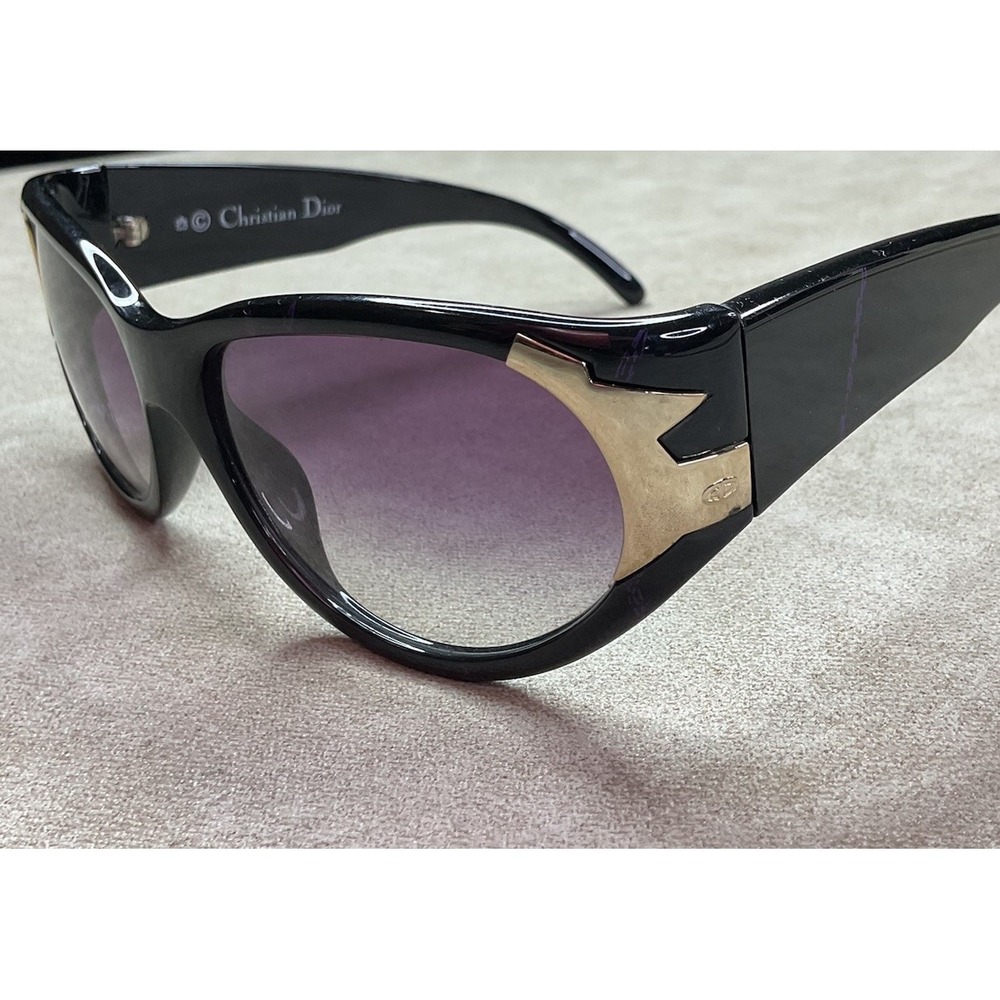 Vintage Christian Dior Sunglasses 80's 2346 Oversize 90 62 16 Germany Eyewear - Picture 7 of 15